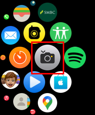 カメラアプリでiPhoneのカメラを遠隔操作できる
